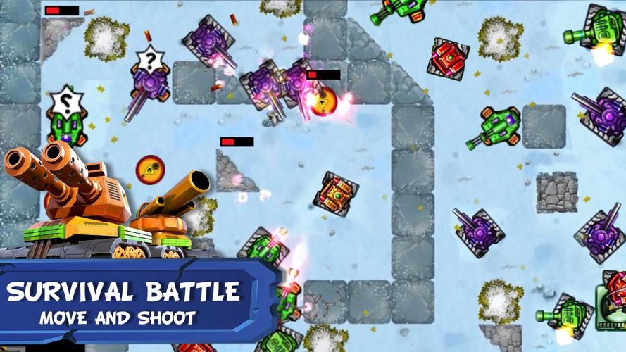 Tank Battles 2D 스크린샷 0