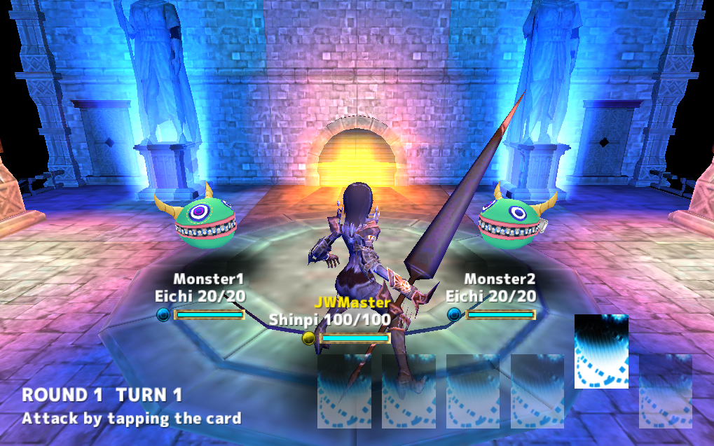 Jewel Savior Card Battle Schermafbeelding 0