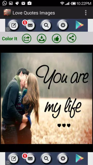 Romantic Love Quotes & Images应用截图第2张