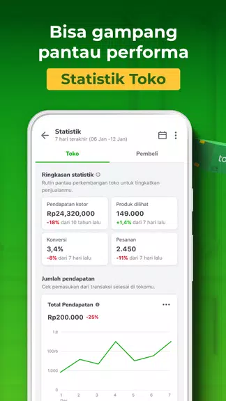 Tokopedia Seller 螢幕截圖 3