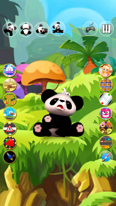 Sweet Talking Panda Baby ภาพหน้าจอ 2