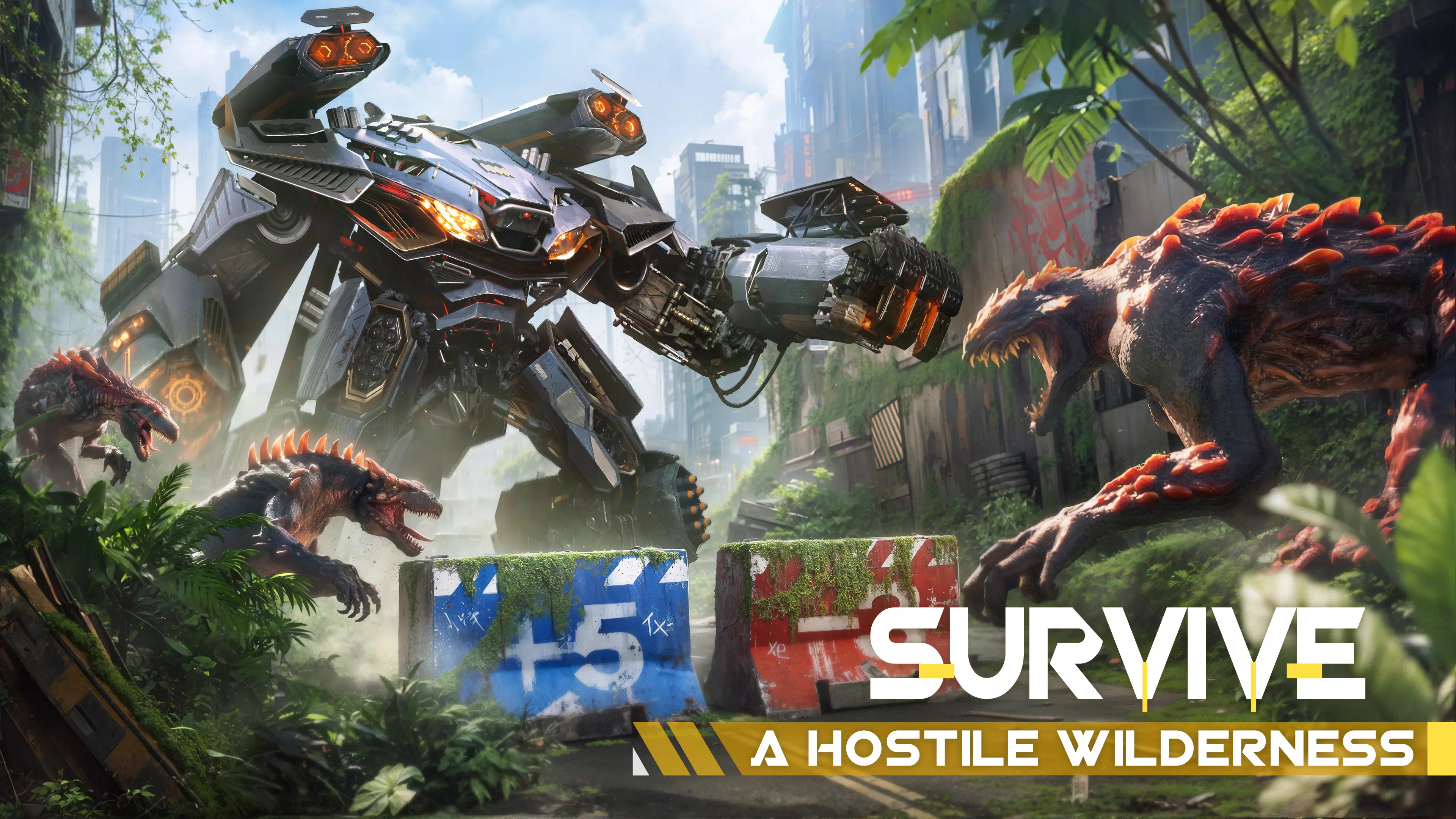 Nexus War: Survival Mech Tangkapan skrin 1