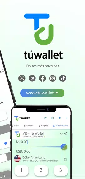 Tú Wallet.io ဖန်သားပြင်ဓာတ်ပုံ 2