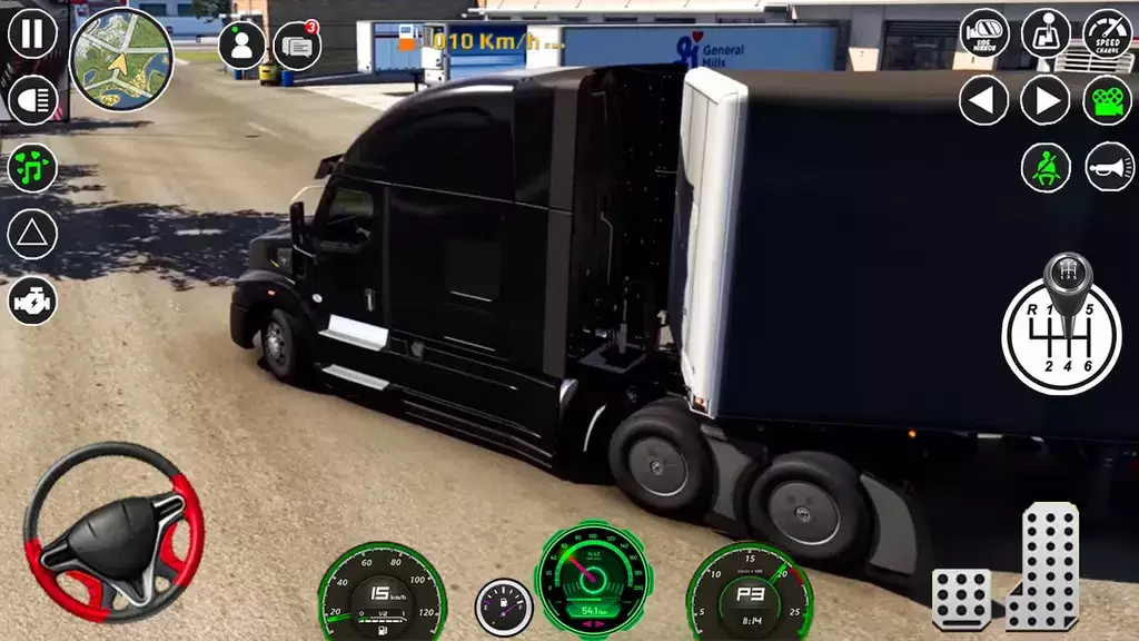 American Cargo City Driving 3D Скриншот 3