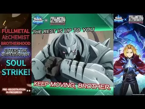 Soul Strike FullMetal Alchemist Brotherhood Crossover