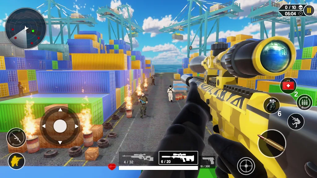 Sharp Shooter 3D Offline Games Screenshot 0