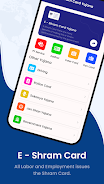 Shram Card Yojana Status Check Screenshot 0