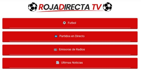 Roja directa - Live Soccer Schermafbeelding 2