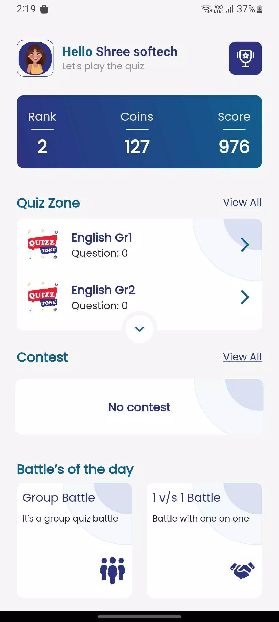 quizztone Screenshot 0