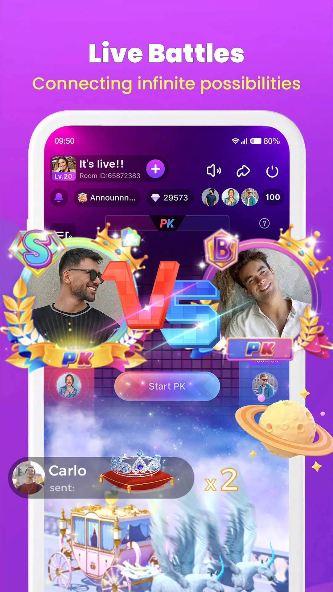 Hiya-Group Voice Chat 螢幕截圖 3