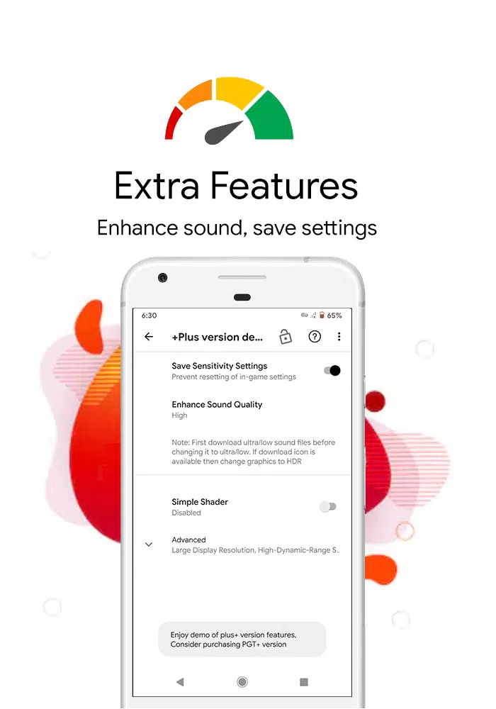 PGT: GFX, Launcher & Optimizer 螢幕截圖 1