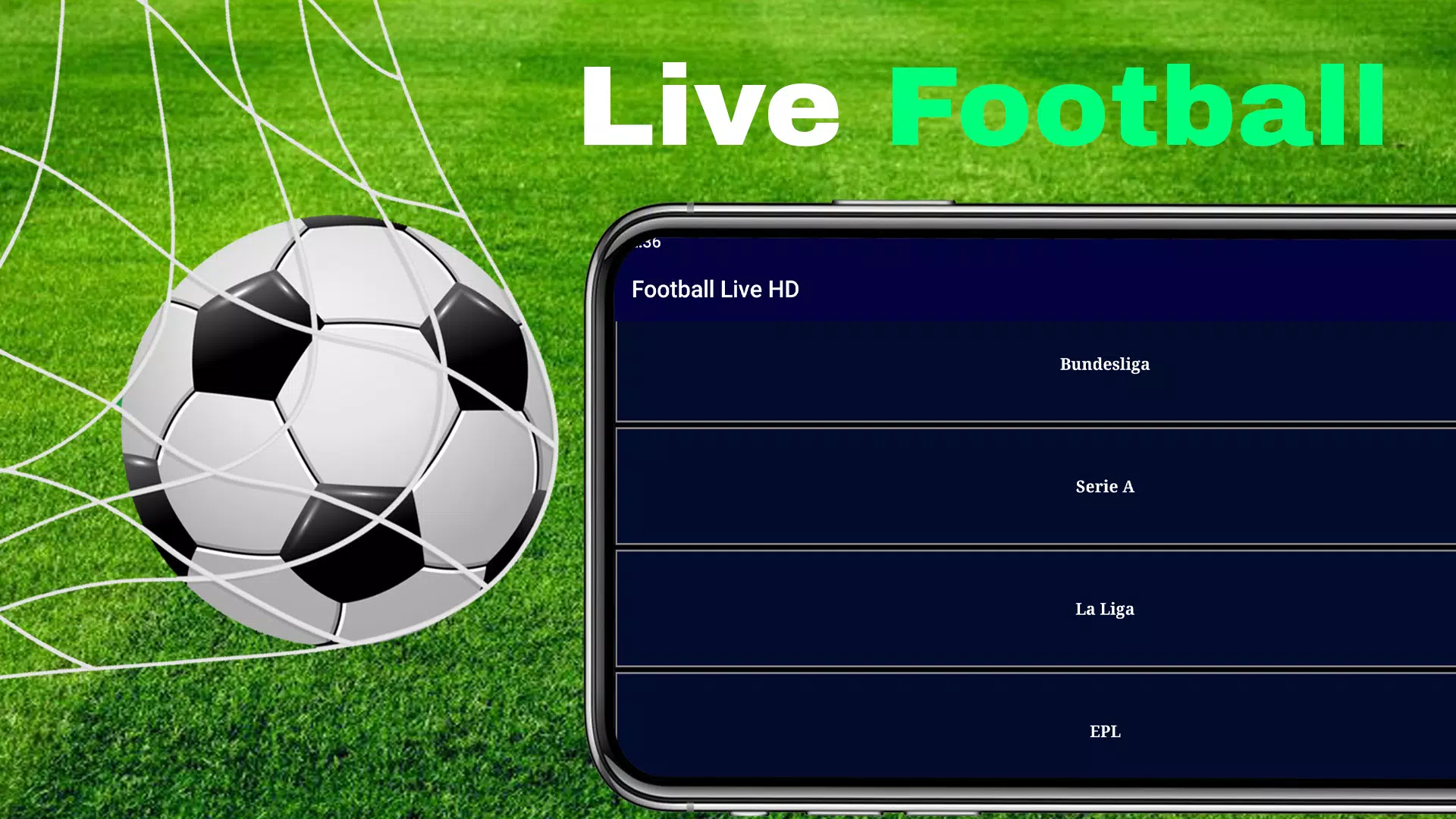 Football Live TV HD 螢幕截圖 0