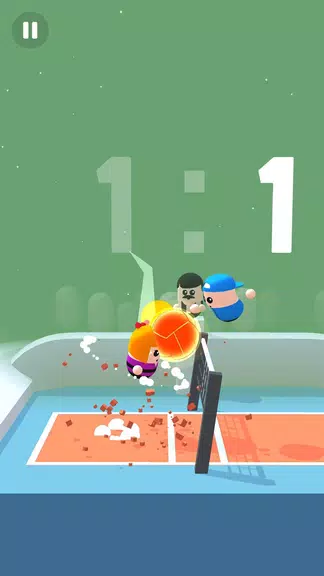 Volleyball Game - Volley Beans Screenshot 3