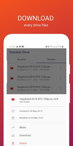 Yoteshin Drive - Cloud Manager Screenshot 2