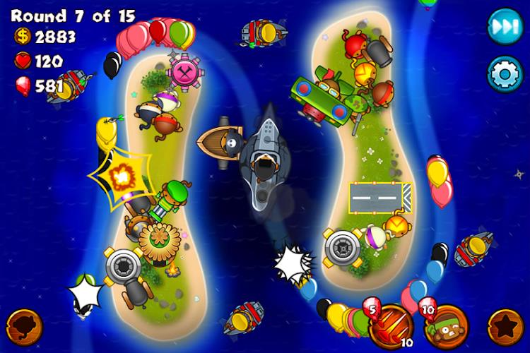 Bloons Monkey City 螢幕截圖 1