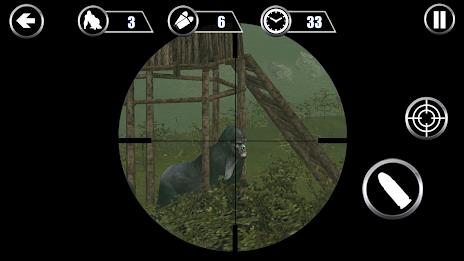 Gorilla Hunter: Hunting games Captura de pantalla 0