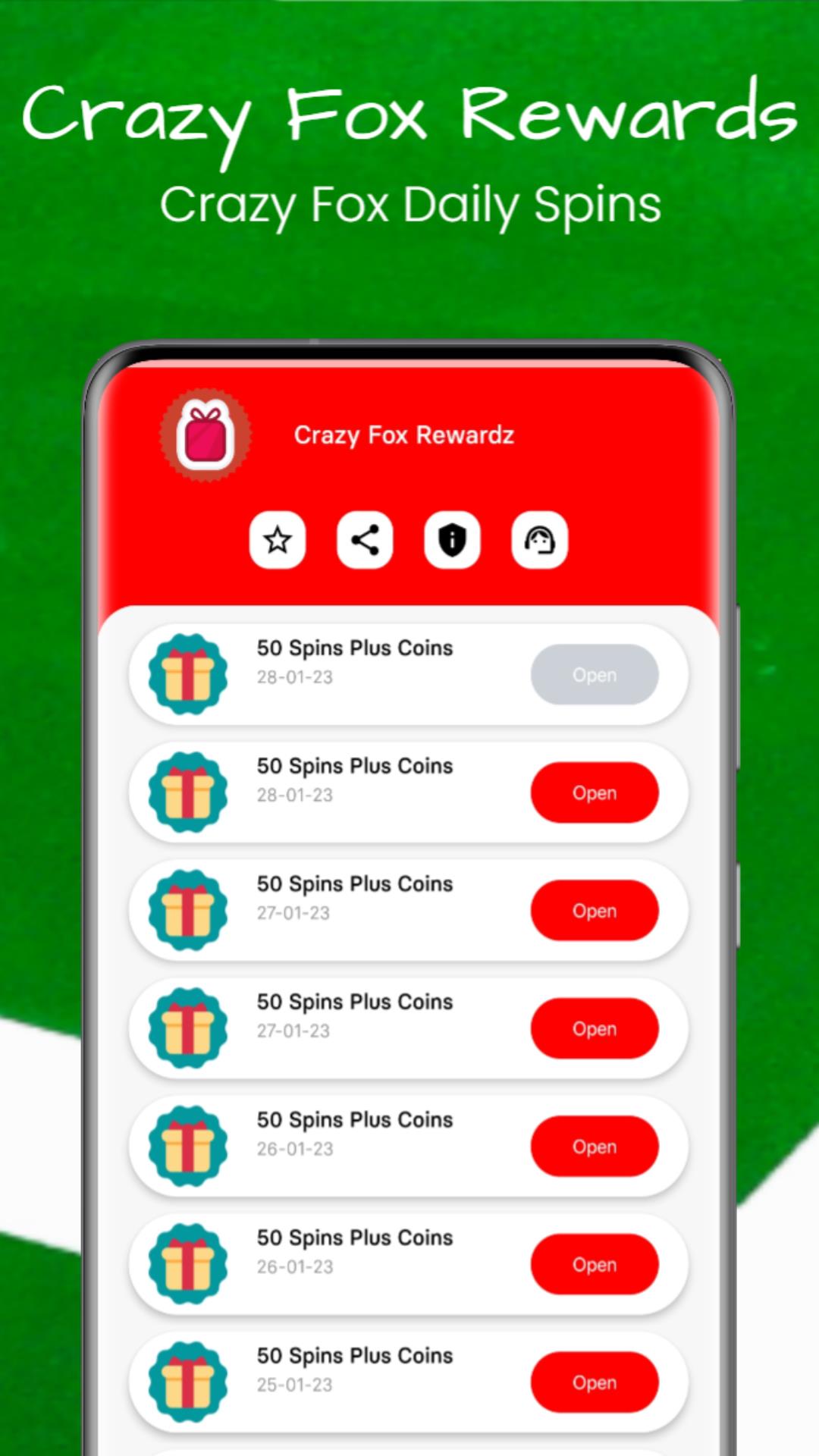 Crazy Fox Rewardz Screenshot 1