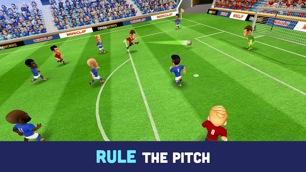 Mini Football - Mobile Soccer Mod Screenshot 2