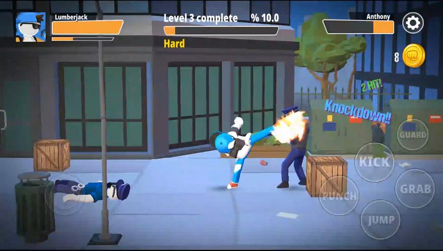 Street Hit - Clash Fighting Скриншот 2