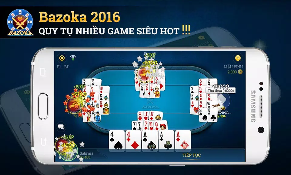 Bazoka - game bai online 2016 螢幕截圖 2