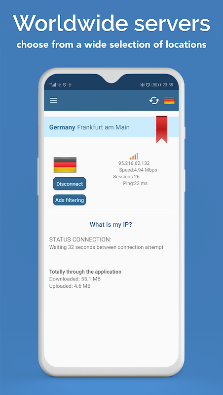 Easy VPN Free - Unlimited Secure VPN Proxy 스크린샷 2