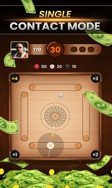 Carrom Cash 螢幕截圖 0