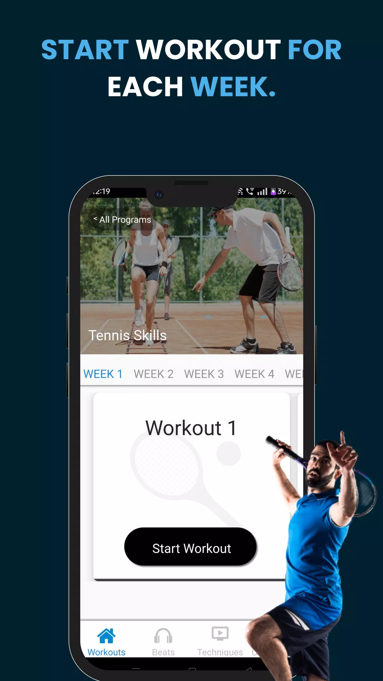 Tennis Training 螢幕截圖 2