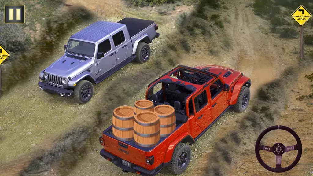 Pickup Truck Game: 4x4 Offroad 螢幕截圖 3