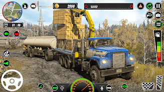 Offroad Mud Truck Simulator 3D Ekran Görüntüsü 3