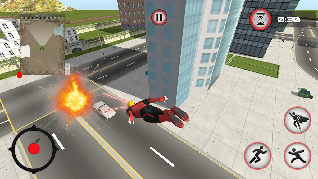 Superhero: Monster City Battle Screenshot 2