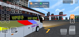 Simulator Bus Telolet - Basuri Ảnh chụp màn hình 1