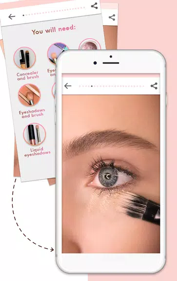 Schermata Makeup Tutorial step by step 1