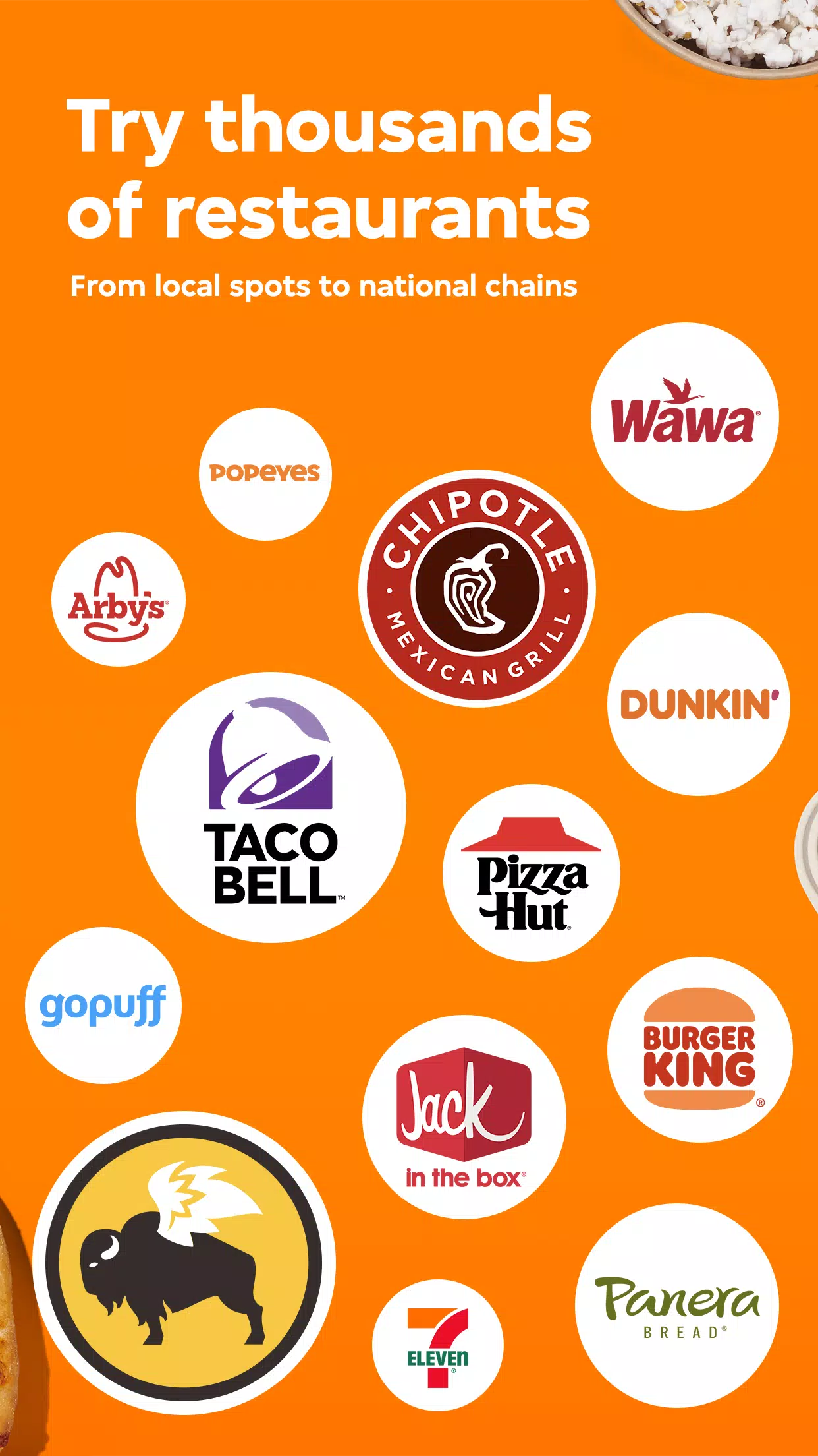 Grubhub: Food Delivery स्क्रीनशॉट 2