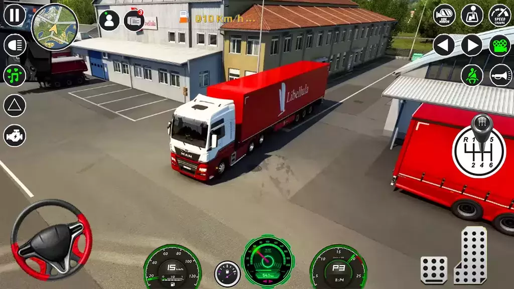 American Cargo City Driving 3D Capture d'écran 2