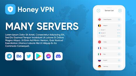 Honey VPN - Fast & Secure ဖန်သားပြင်ဓာတ်ပုံ 2