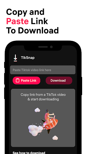 TikSnap: Downloader for TikTok ภาพหน้าจอ 1