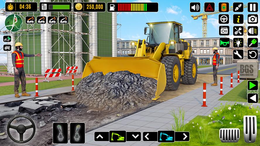 City Road Construction Games Captura de tela 1