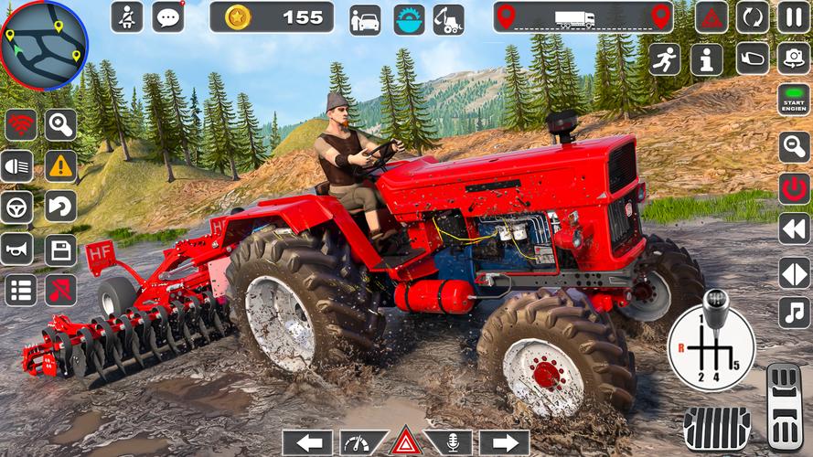 Tractor Driving Farming Games Captura de tela 1