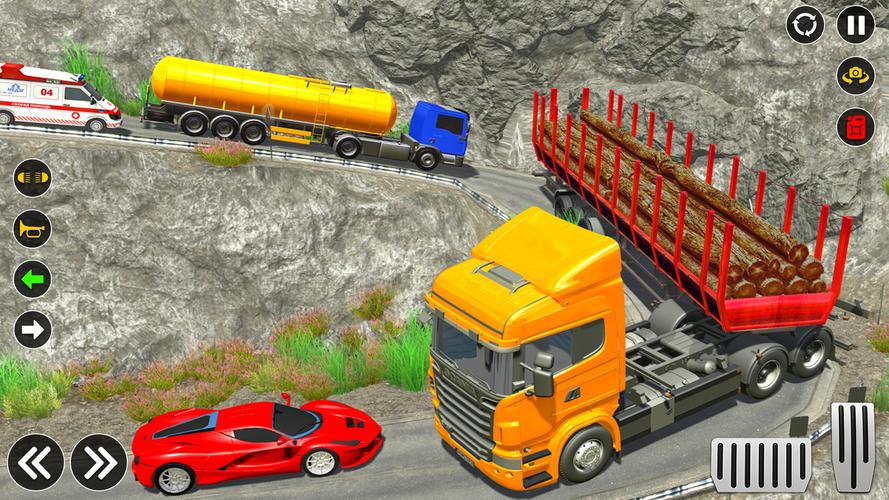 Truck Driving Game Truck Games Capture d'écran 2