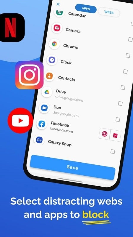 AppBlock Zrzut ekranu 0