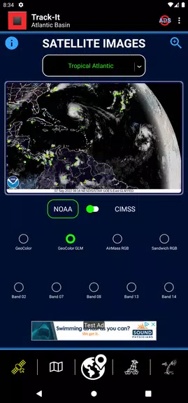Track-It Hurricane Tracker 螢幕截圖 2
