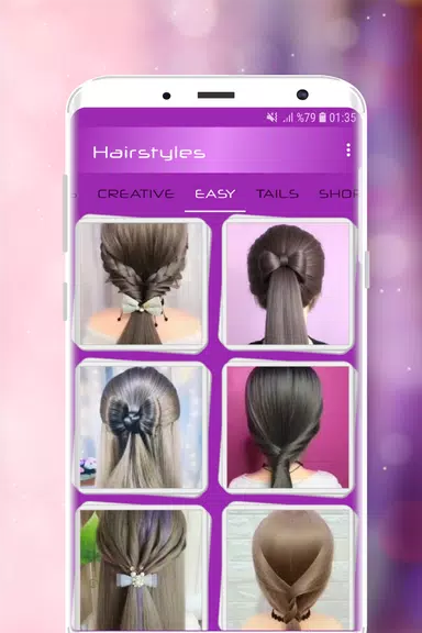 Hairstyles Step by Step Videos 螢幕截圖 2