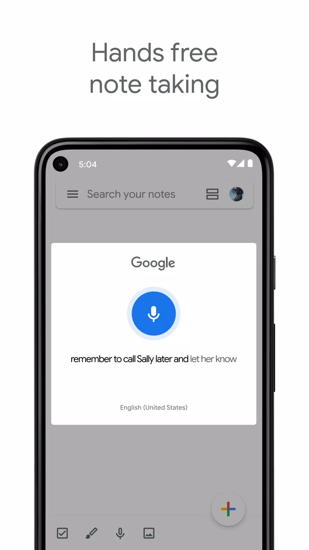 Google Keep : notes et listes Capture d'écran 3