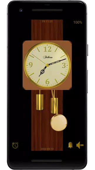 Modern Pendulum Wall Clock Schermafbeelding 3