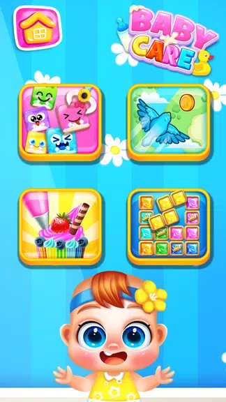 My Baby Care Newborn Games Скриншот 1