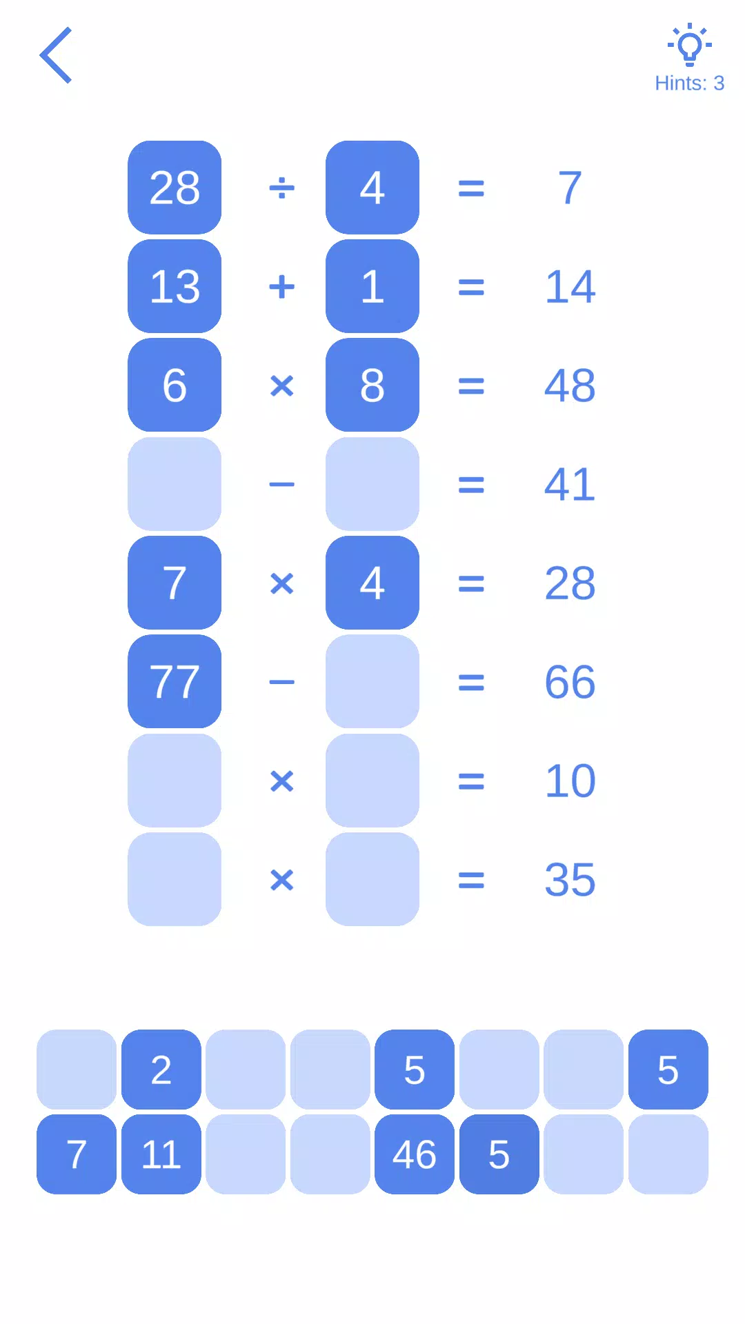 Math Games - Brain Puzzles Скриншот 2