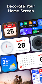 Color Widgets, Theme: iWidgets 螢幕截圖 0