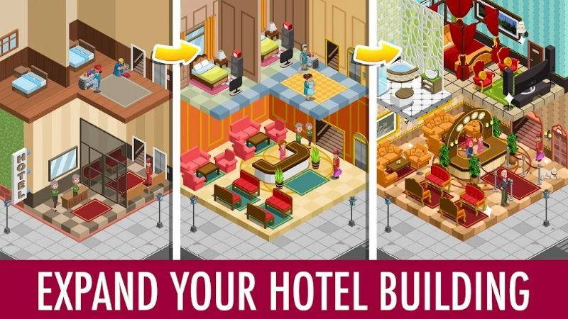 Hotel Tycoon Empire Скриншот 3