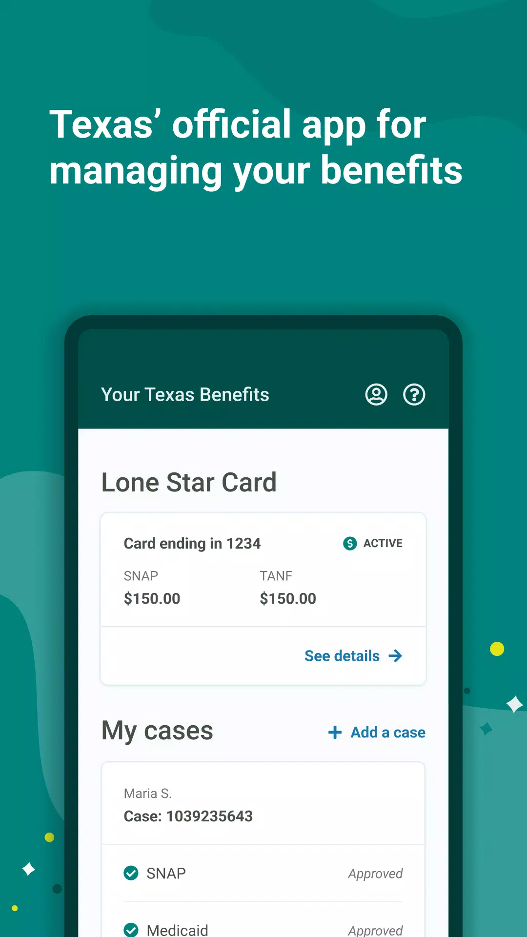 Your Texas Benefits Capture d'écran 0