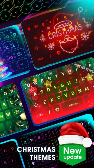 Neon LED Keyboard - 디자인키보드 스크린샷 2